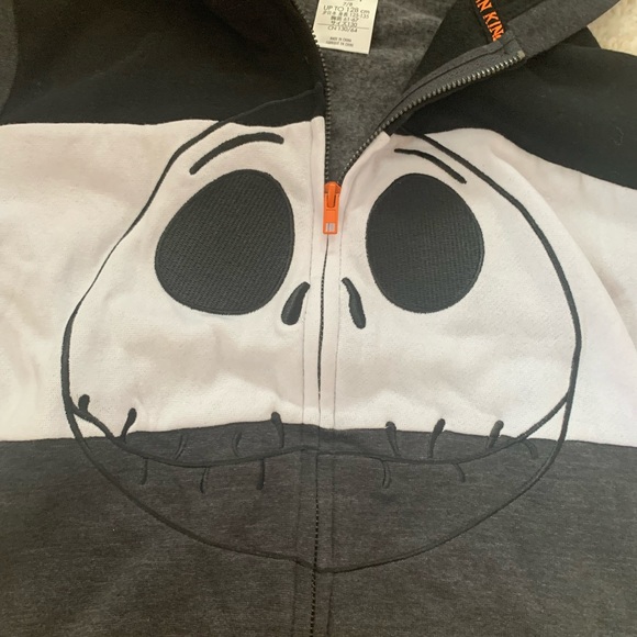 SOLD- Disney Nightmare Before Christmas zip-up hoodie - Picture 4 of 7